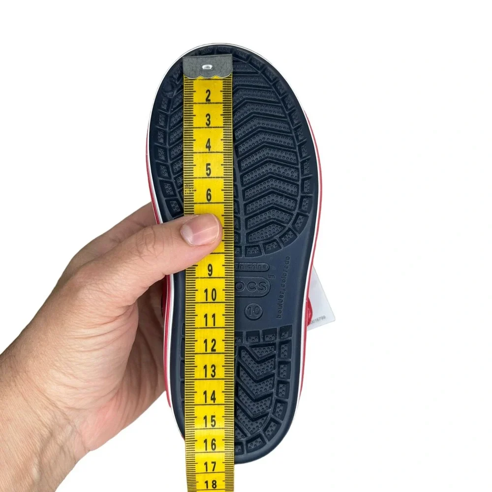 Crocs Toddler Boys Open Toe Sandals Size 10 Navy Blue Water Friendly Lightweight
